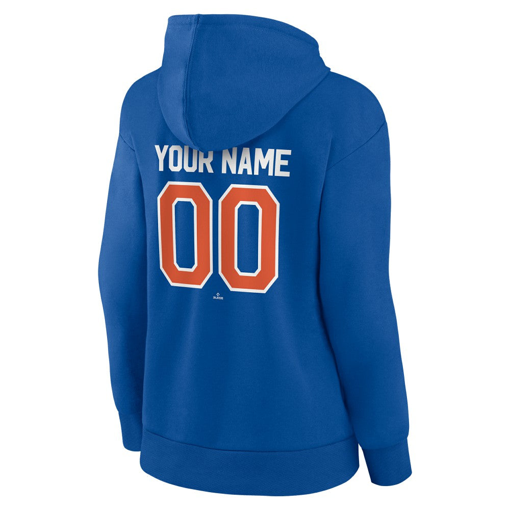 New York Mets Women's Personalized Team Winning Streak Pullover Hoodie for sale