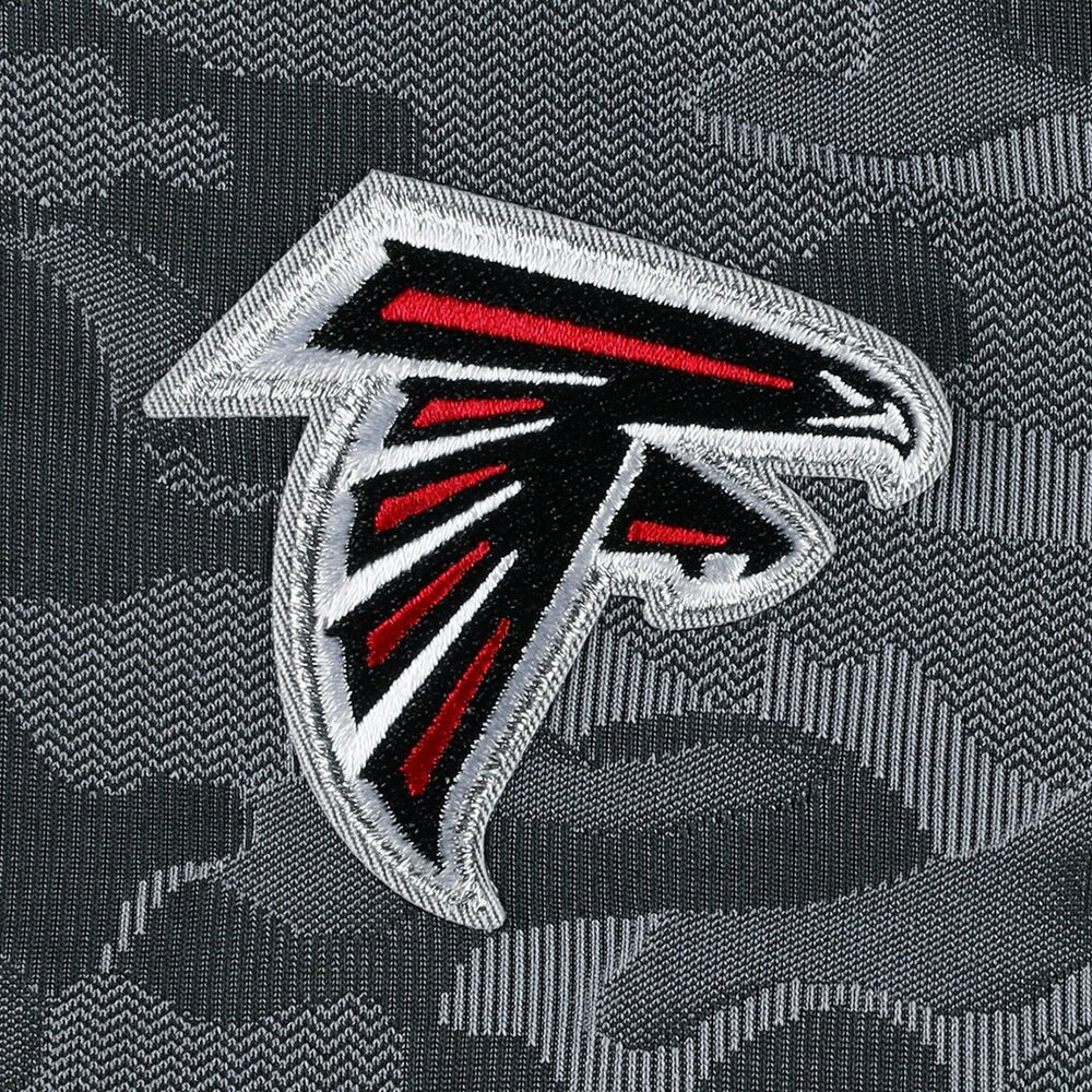 Atlanta Falcons Antigua Brigade Quarter-Zip Sweatshirt - Black - NFL