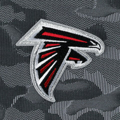 Atlanta Falcons Antigua Brigade Quarter-Zip Sweatshirt - Black - NFL