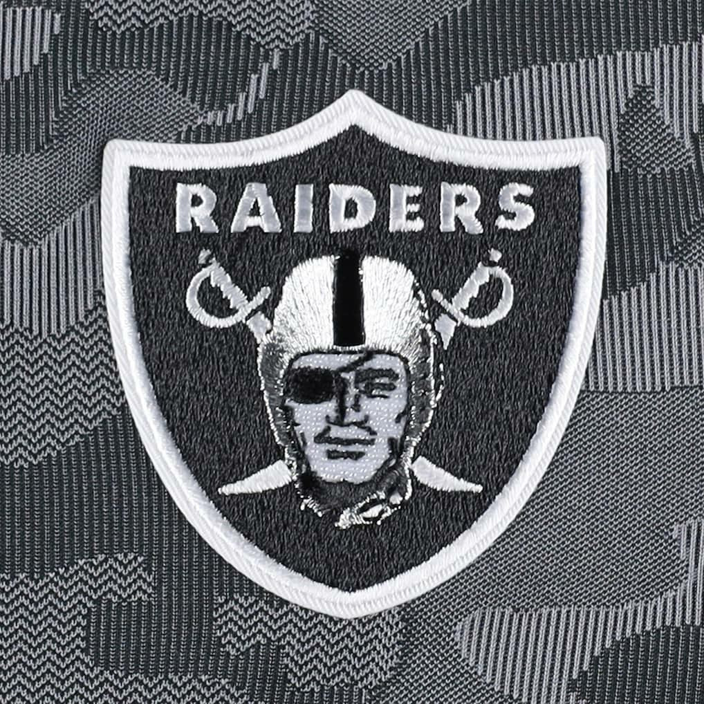 Las Vegas Raiders Antigua Brigade Quarter-Zip Sweatshirt - Black - NFL