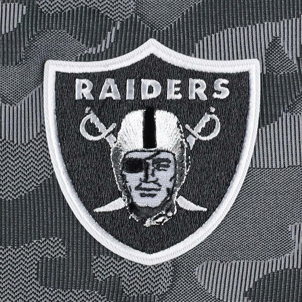 Las Vegas Raiders Antigua Brigade Quarter-Zip Sweatshirt - Black - NFL