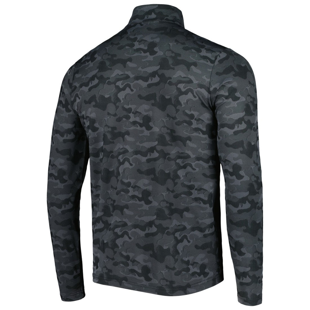 Tampa Bay Buccaneers Antigua Brigade Quarter-Zip Sweatshirt - Black - NFL
