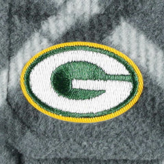 Green Bay Packers Antigua Industry Flannel Button-Up Shirt Jacket - Gray - NFL