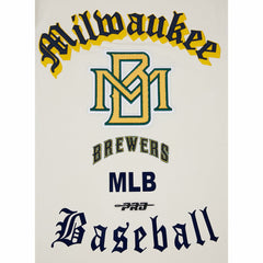 Milwaukee Brewers Pro Standard Cooperstown Collection Old English T-Shirt for sale
