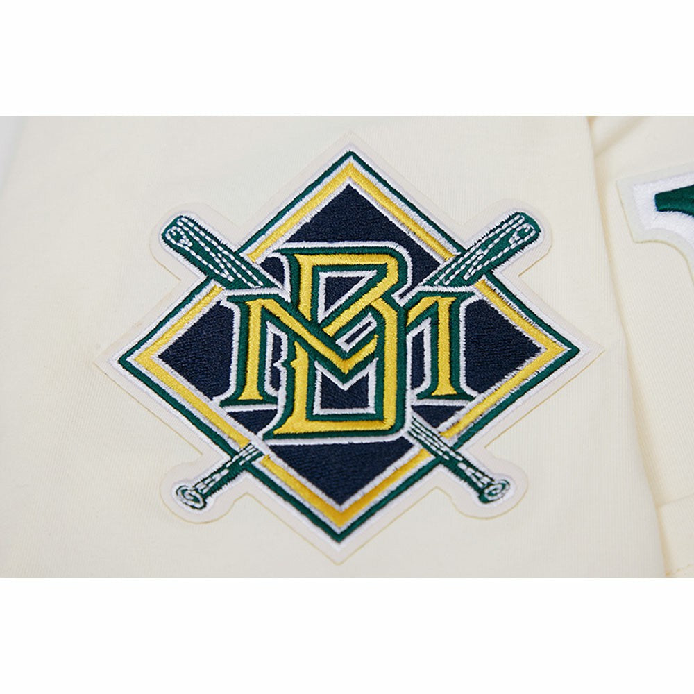 Milwaukee Brewers Pro Standard Cooperstown Collection Old English T-Shirt for sale