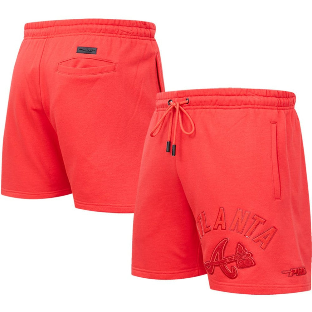 Atlanta Braves Pro Standard Triple Red Classic Shorts for sale