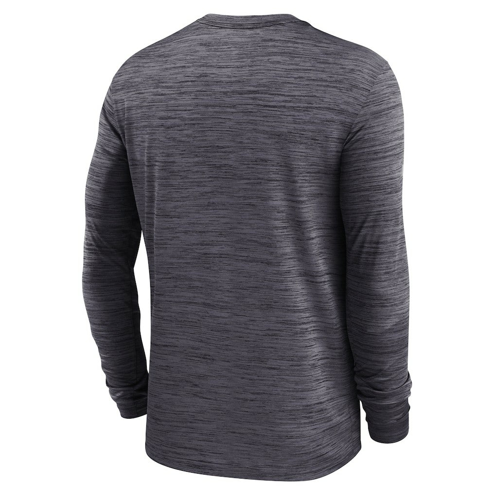 Las Vegas Raiders Sideline Team Velocity Performance Long Sleeve T-Shirt - Black - Nike