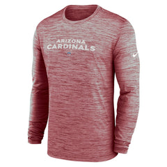 Arizona Cardinals Sideline Team Velocity Performance Long Sleeve T-Shirt - Cardinal - Nike