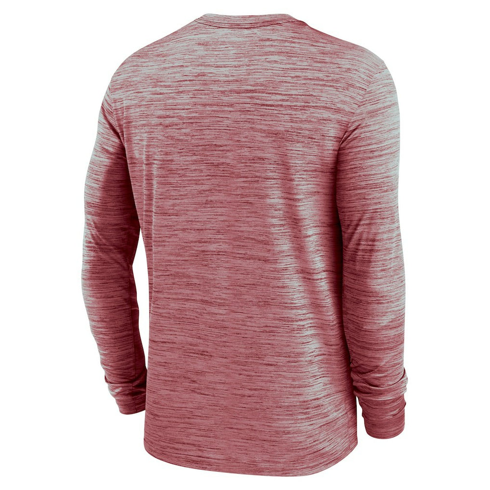 Arizona Cardinals Sideline Team Velocity Performance Long Sleeve T-Shirt - Cardinal - Nike