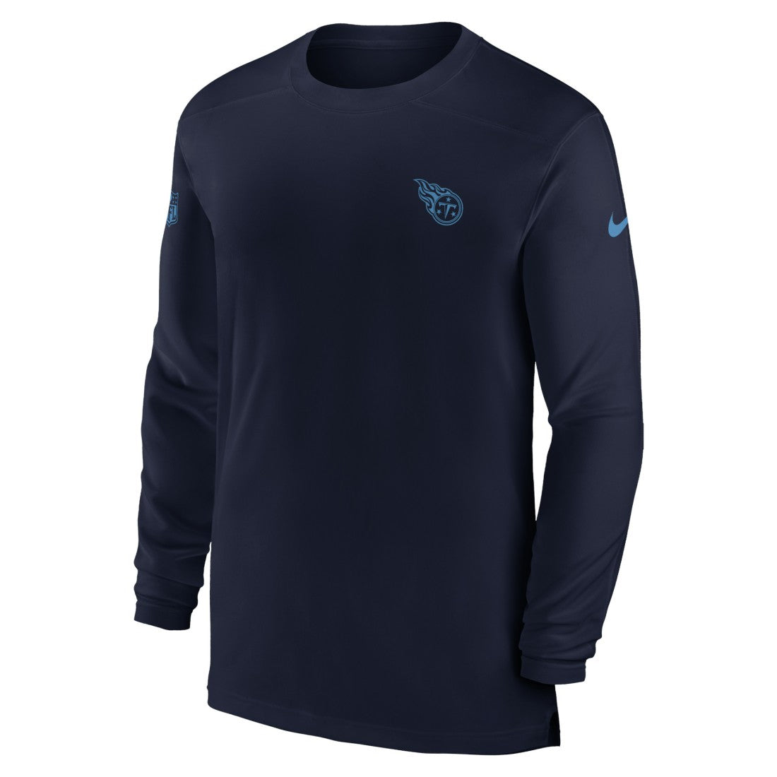 Tennessee Titans Sideline Coach Performance Long Sleeve T-Shirt - Navy - Nike