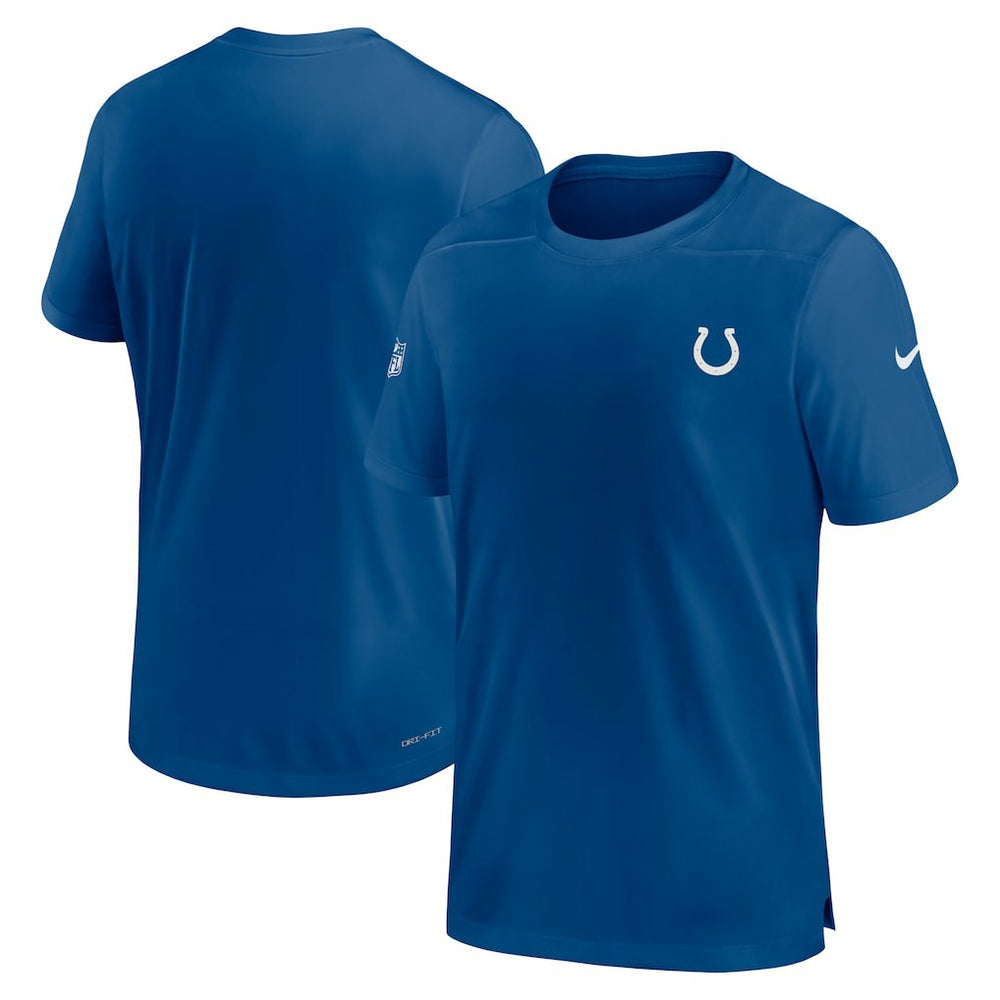 Indianapolis Colts Sideline Coach Performance T-Shirt - Royal - Nike