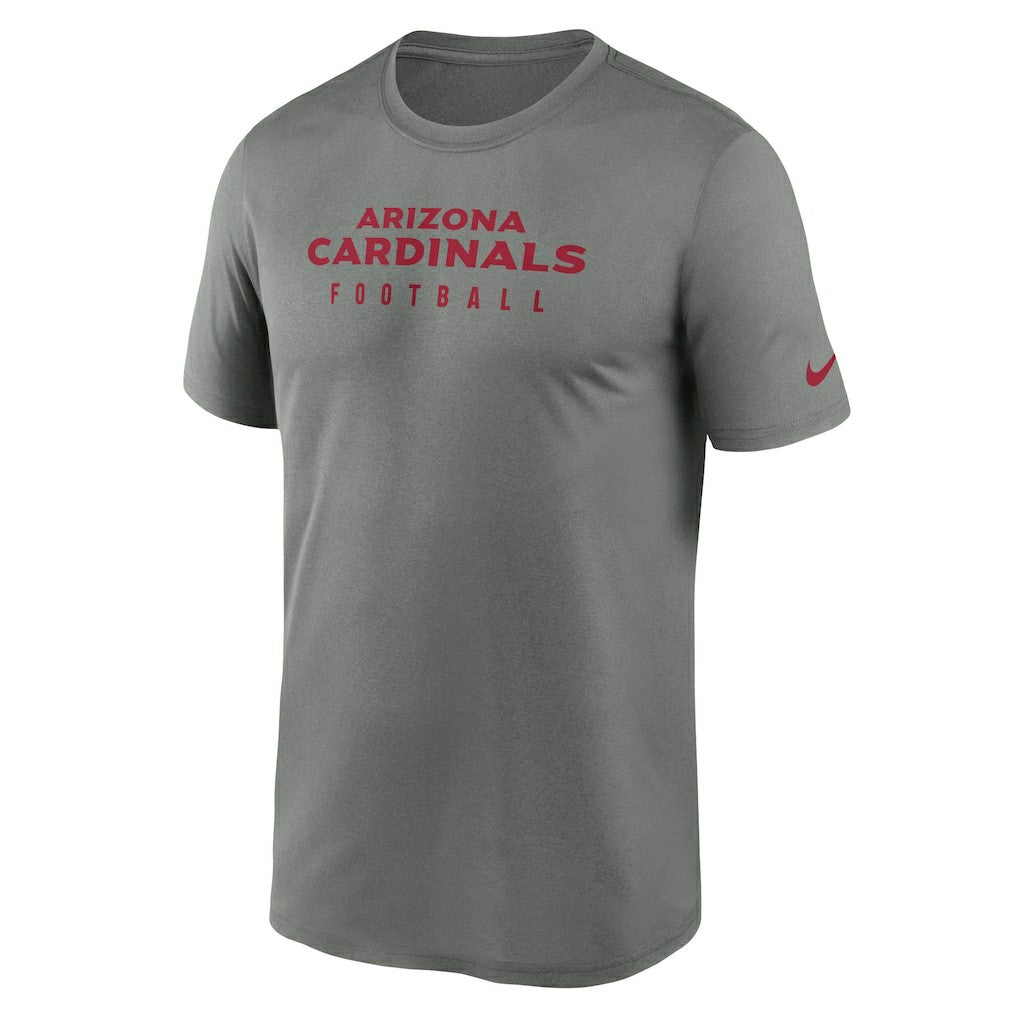 Arizona Cardinals Sideline Legend Performance T-Shirt - Heather Gray - Nike