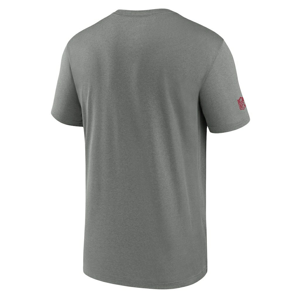 Arizona Cardinals Sideline Legend Performance T-Shirt - Heather Gray - Nike