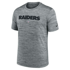 Las Vegas Raiders Velocity Performance T-Shirt - Gray - Nike
