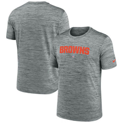 Cleveland Browns Velocity Performance T-Shirt - Gray - Nike