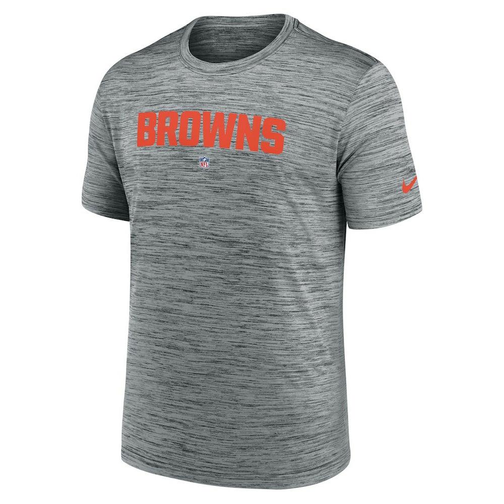 Cleveland Browns Velocity Performance T-Shirt - Gray - Nike