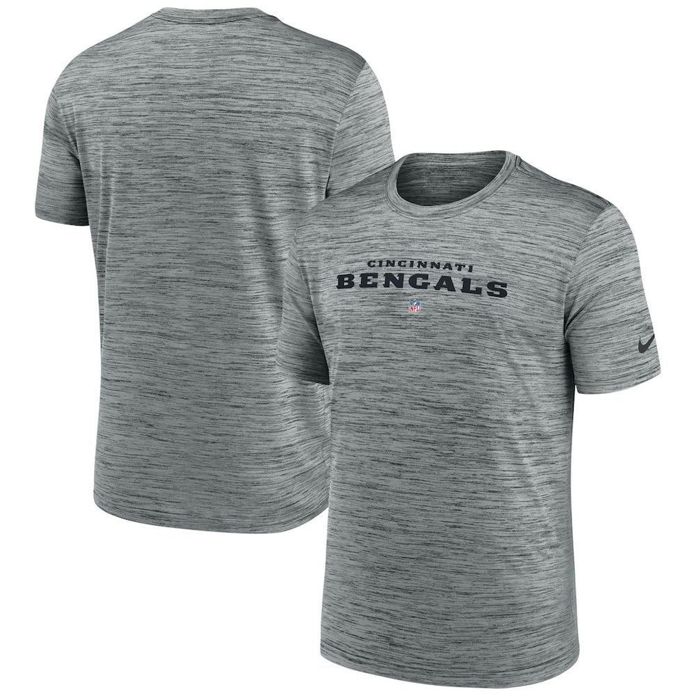 Cincinnati Bengals Velocity Performance T-Shirt - Gray - Nike
