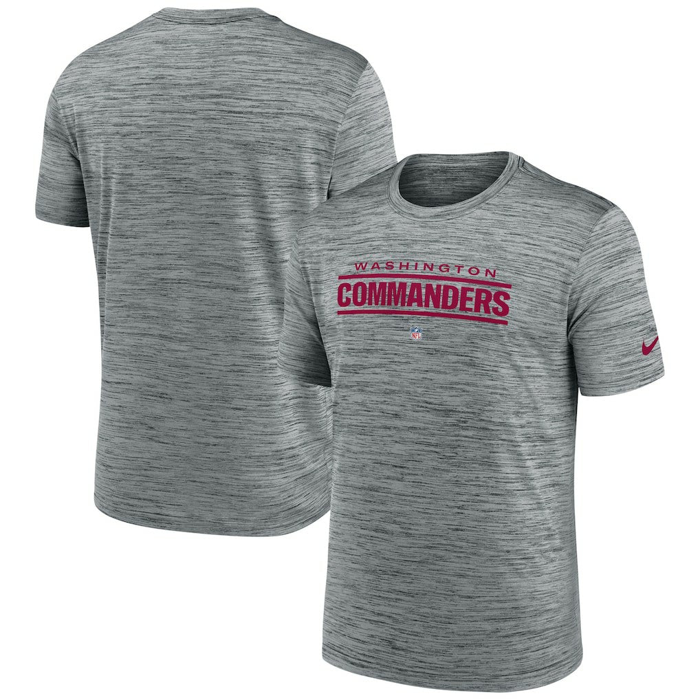 Washington Commanders Velocity Performance T-Shirt - Gray - Nike
