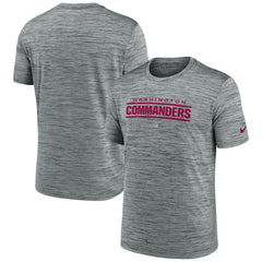 Washington Commanders Velocity Performance T-Shirt - Gray - Nike