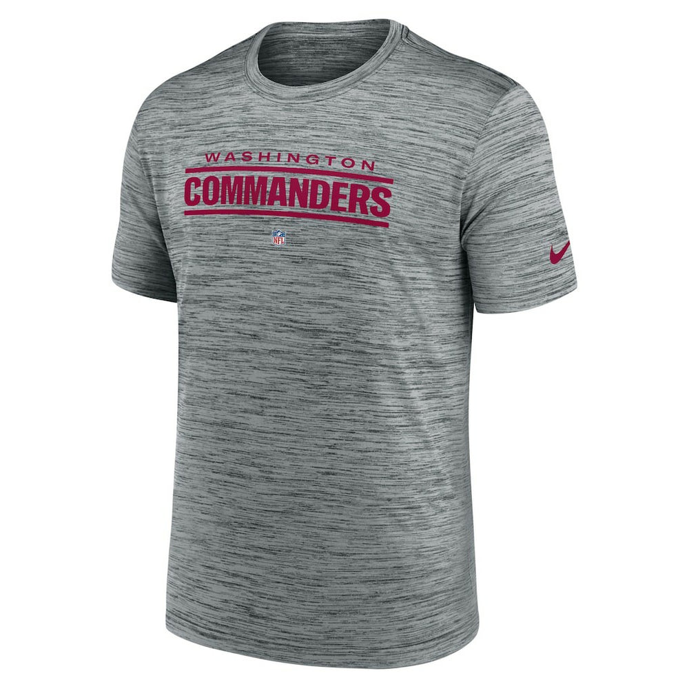 Washington Commanders Velocity Performance T-Shirt - Gray - Nike