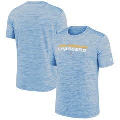 Los Angeles Chargers Velocity Performance T-Shirt - Powder Blue - Nike