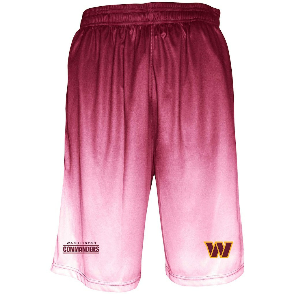 Washington Commanders Big & Tall Faded Shorts - Burgundy - NFL