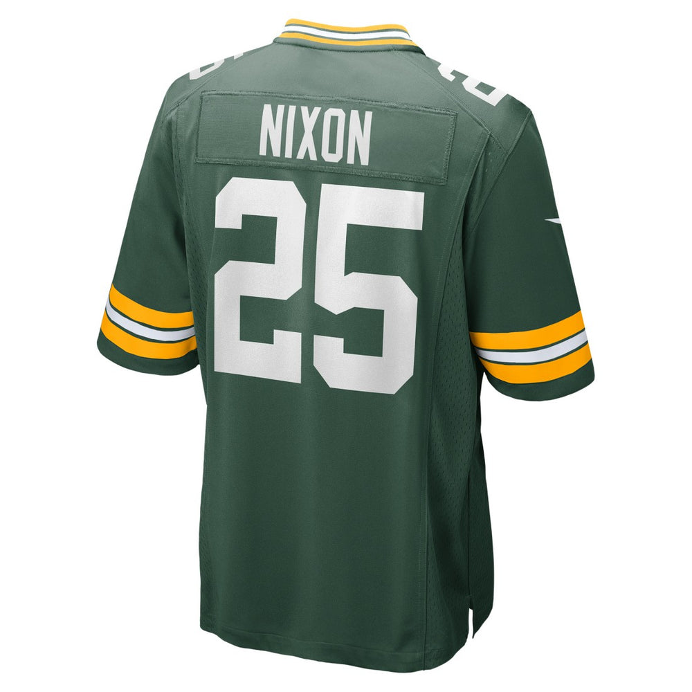 Keisean Nixon Green Bay Packers Game Player Jersey - Green - Nike