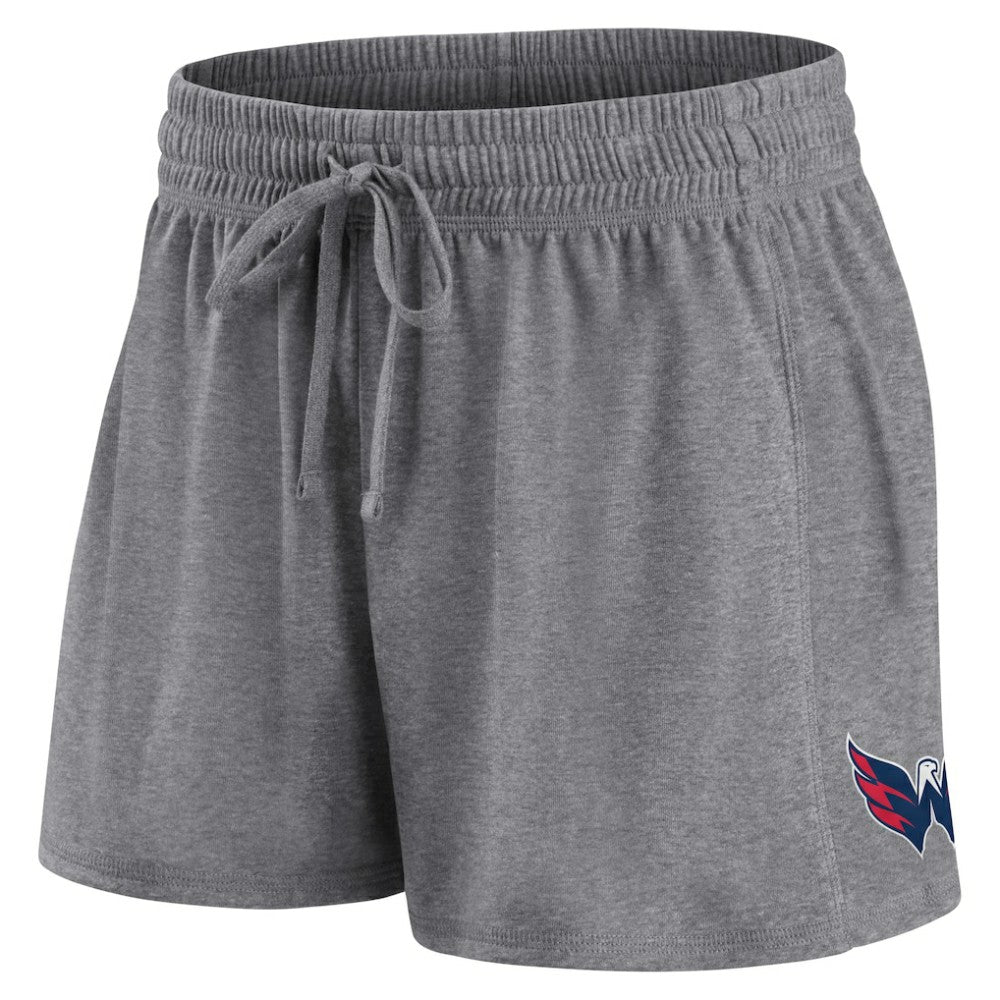 Washington Capitals Fanatics Women's Script T-Shirt & Shorts Set - Red/Heather Gray | Fanatics discount