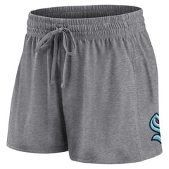 Seattle Kraken Fanatics Women's Script T-Shirt & Shorts Set - Navy/Gray | Fanatics sale