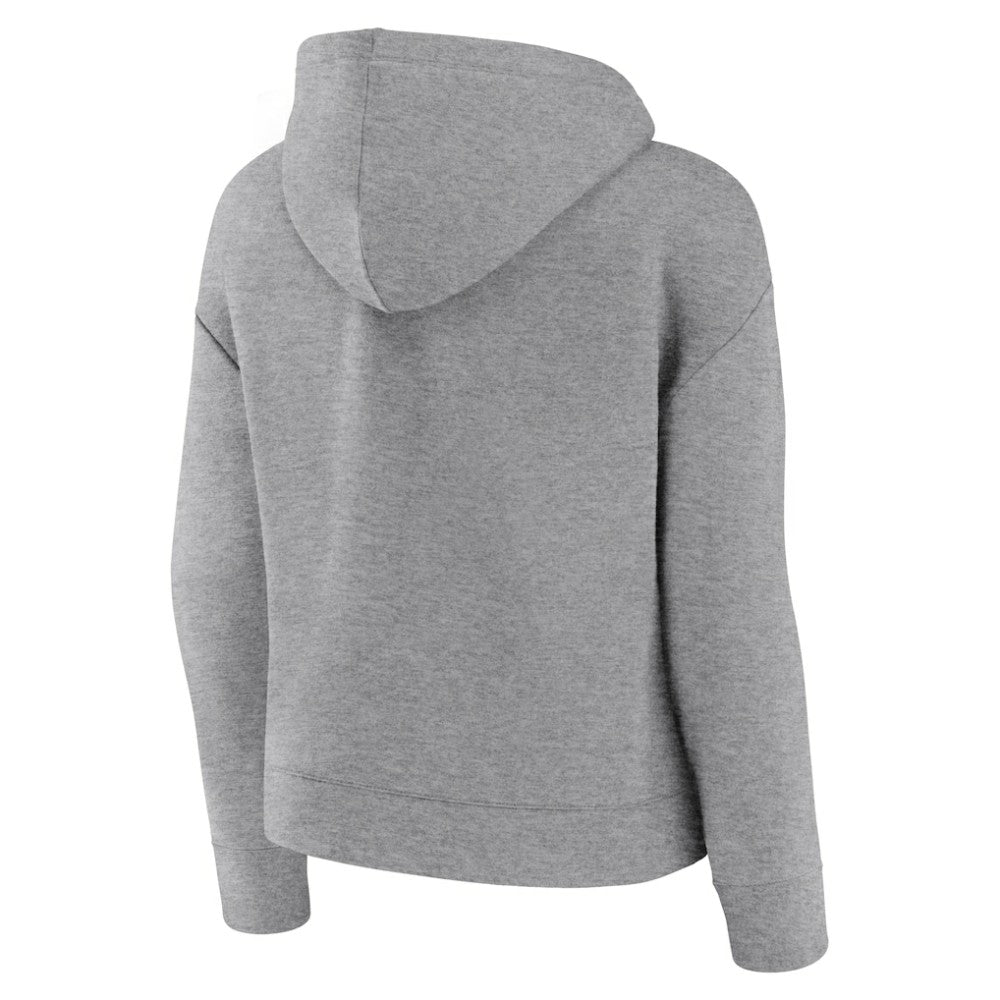 Tampa Bay Lightning Fanatics Women's Script Favorite Pullover Hoodie - Heather Gray | Fanatics Lifestyle