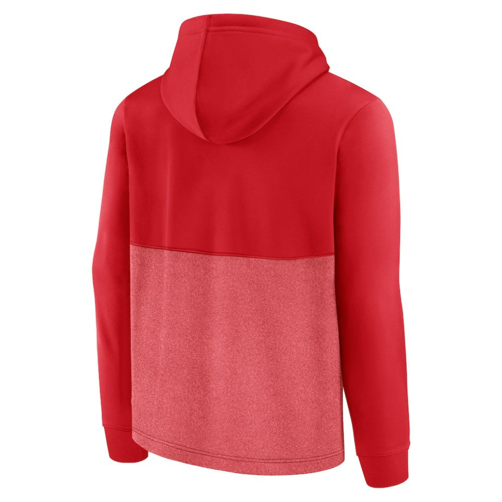 Washington Capitals Fanatics Successful Tri-Blend Pullover Hoodie - Red | Fanatics Clearance