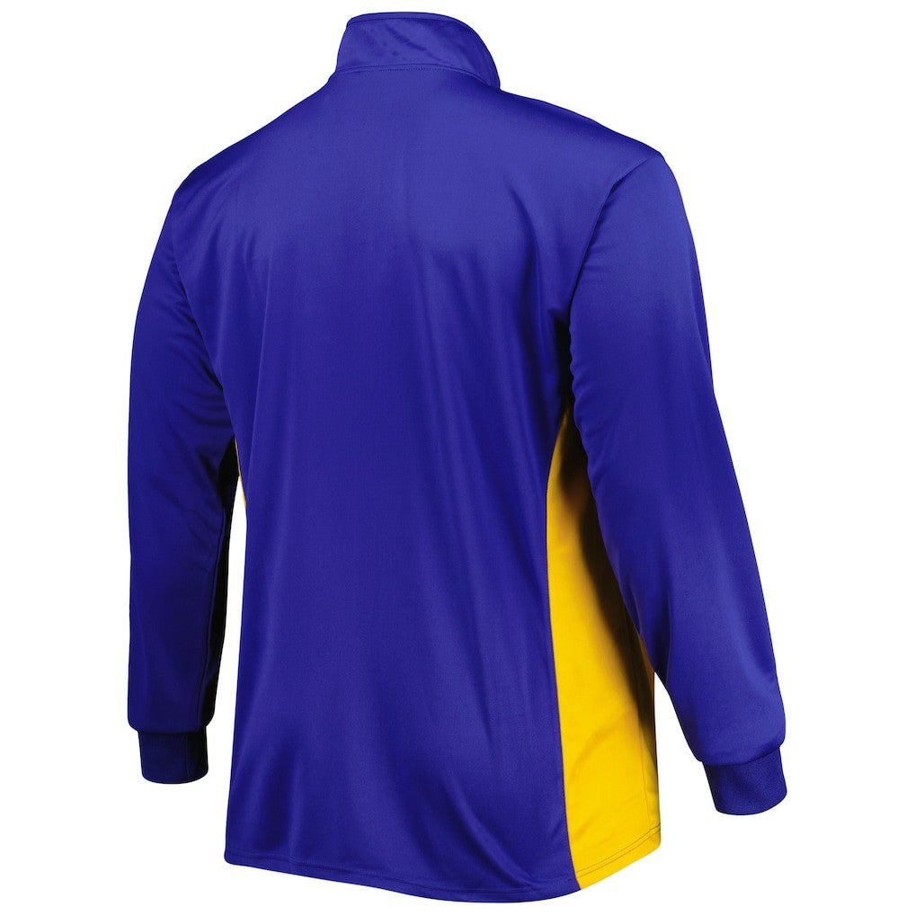 Los Angeles Rams Big & Tall Quarter-Zip Top - Royal - NFL