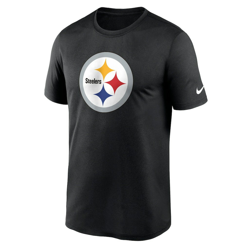 Pittsburgh Steelers Primetime Legend Logo Performance T-Shirt - Black - Nike