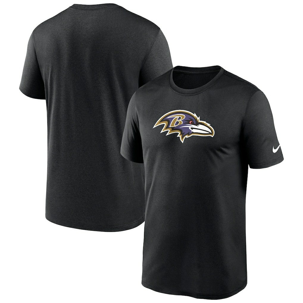 Baltimore Ravens Primetime Legend Logo Performance T-Shirt - Black - Nike