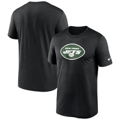 New York Jets Primetime Legend Logo Performance T-Shirt - Black - Nike