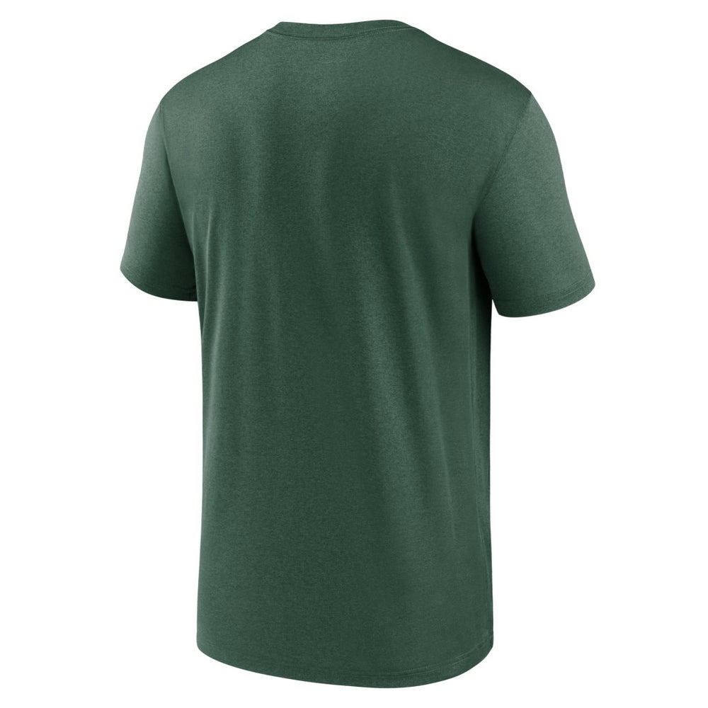 Green Bay Packers Primetime Legend Logo Performance T-Shirt - Green - Nike