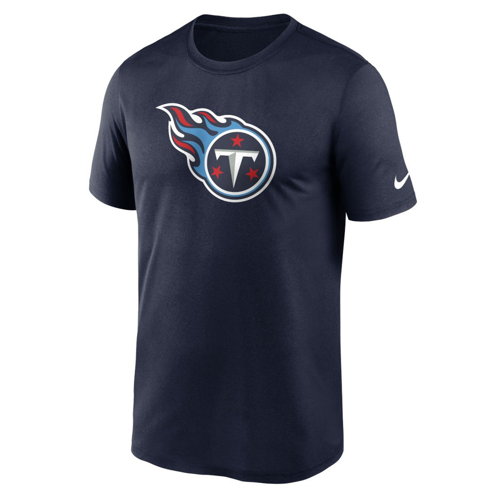 Tennessee Titans Primetime Legend Logo Performance T-Shirt - Navy - Nike