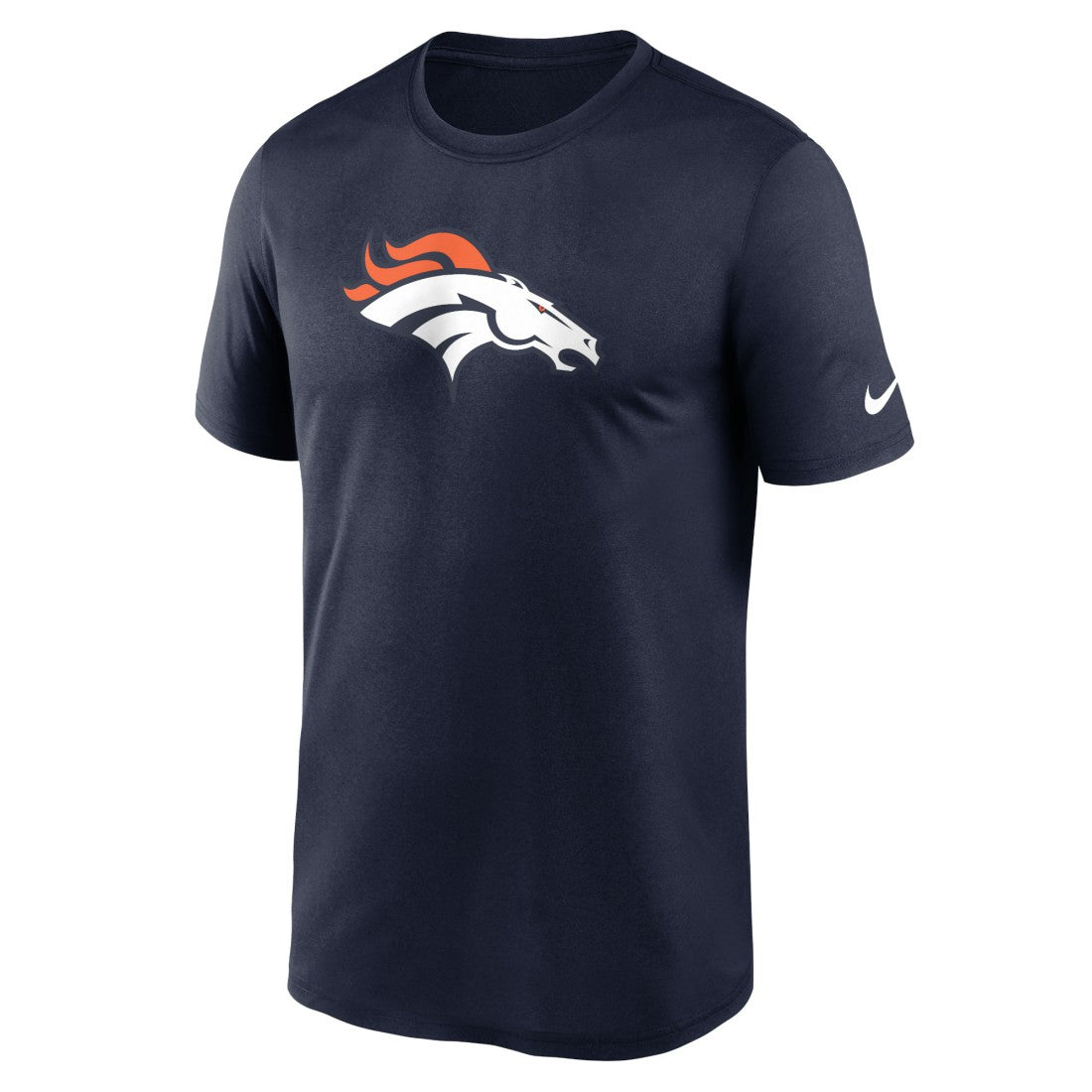 Denver Broncos Primetime Legend Logo Performance T-Shirt - Navy - Nike