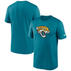 Jacksonville Jaguars Primetime Legend Logo Performance T-Shirt - Teal - Nike