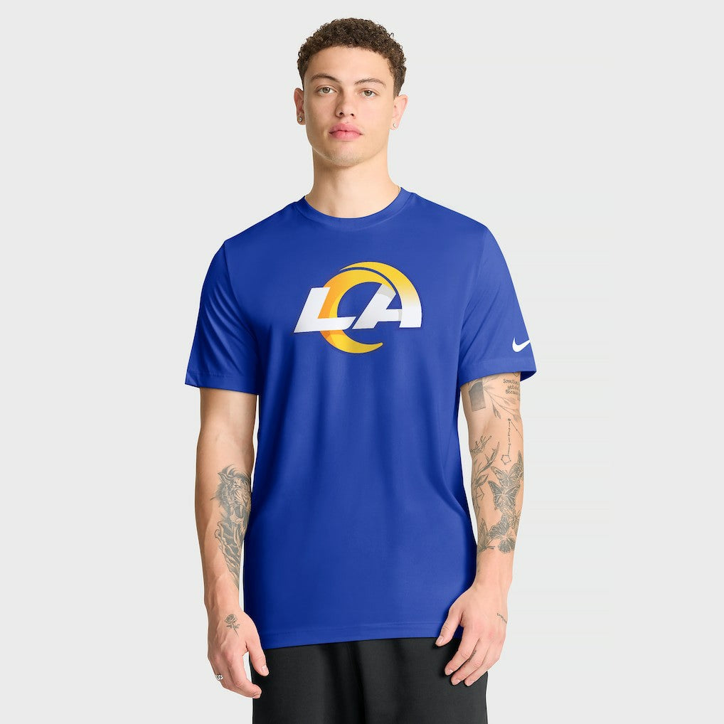 Los Angeles Rams Primetime Legend Logo Performance T-Shirt - Royal - Nike