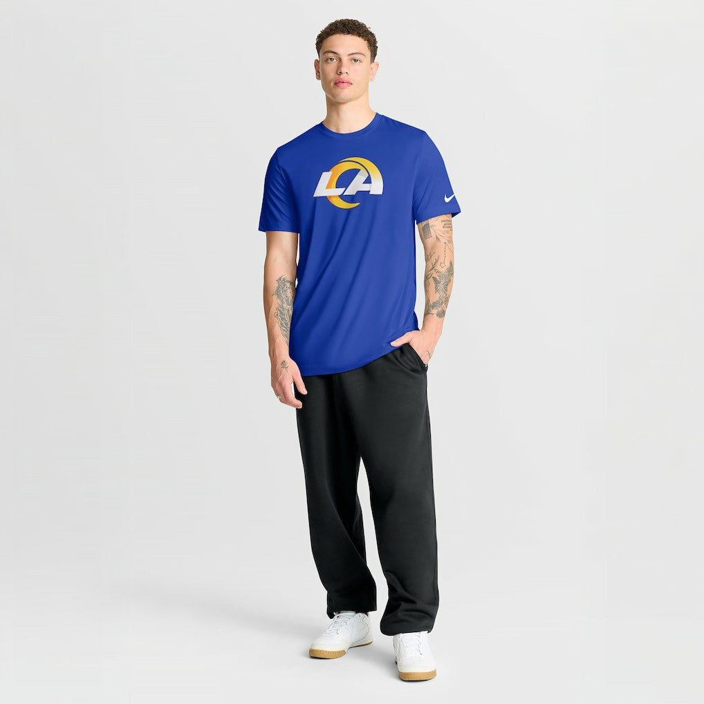 Los Angeles Rams Primetime Legend Logo Performance T-Shirt - Royal - Nike