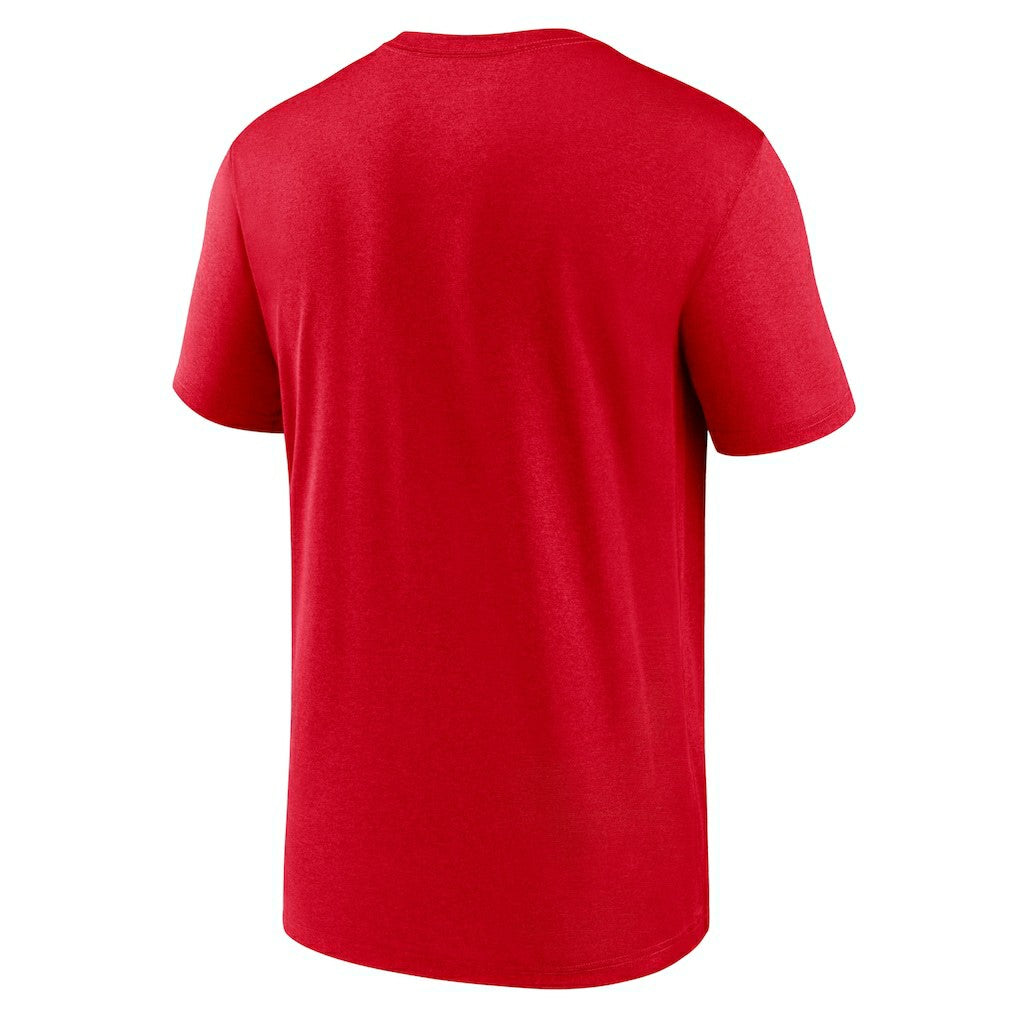 Buffalo Bills Primetime Legend Logo Performance T-Shirt - Red - Nike
