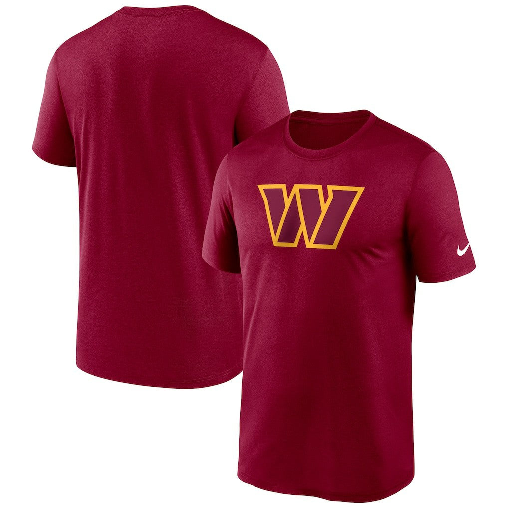 Washington Commanders Primetime Legend Logo Performance T-Shirt - Burgundy - Nike