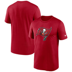 Tampa Bay Buccaneers Primetime Legend Logo Performance T-Shirt - Red - Nike