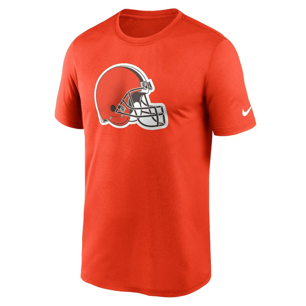 Cleveland Browns Primetime Legend Logo Performance T-Shirt - Orange - Nike