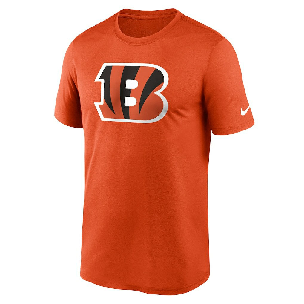 Cincinnati Bengals Primetime Legend Logo Performance T-Shirt - Orange - Nike