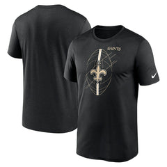 New Orleans Saints Legend Icon Performance T-Shirt - Black - Nike
