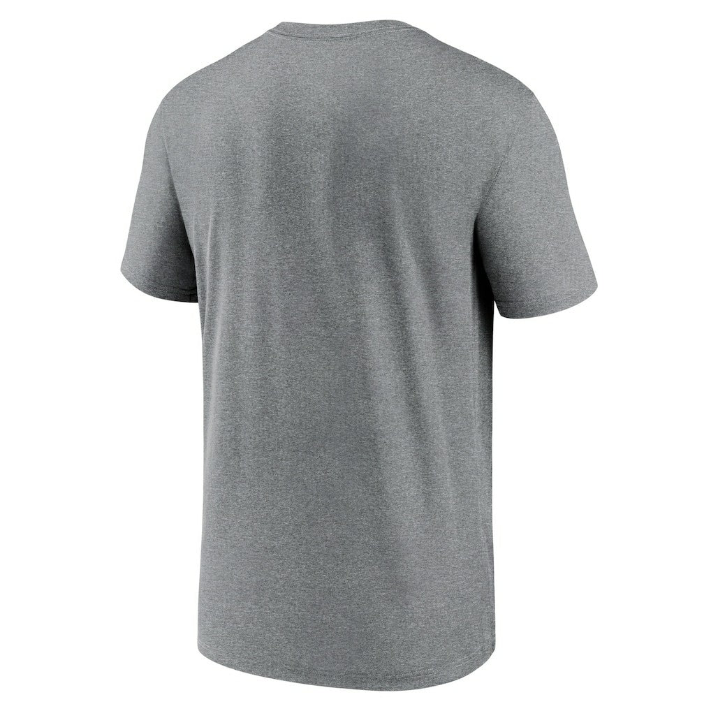 Las Vegas Raiders Legend Icon Performance T-Shirt - Heather Charcoal - Nike