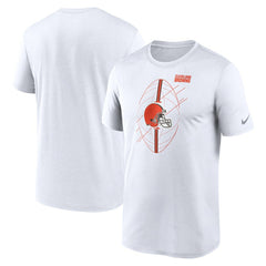 Cleveland Browns Legend Icon Performance T-Shirt - White - Nike
