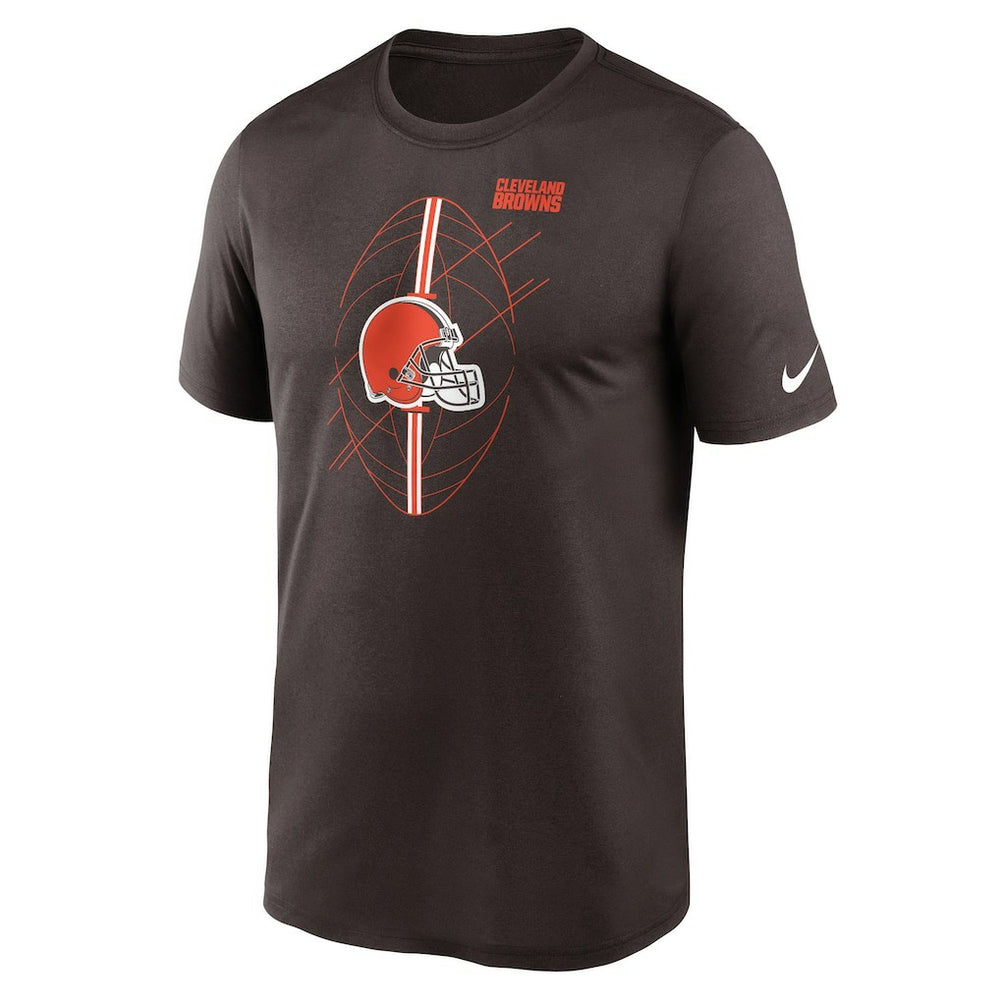 Cleveland Browns Legend Icon Performance T-Shirt - Brown - Nike